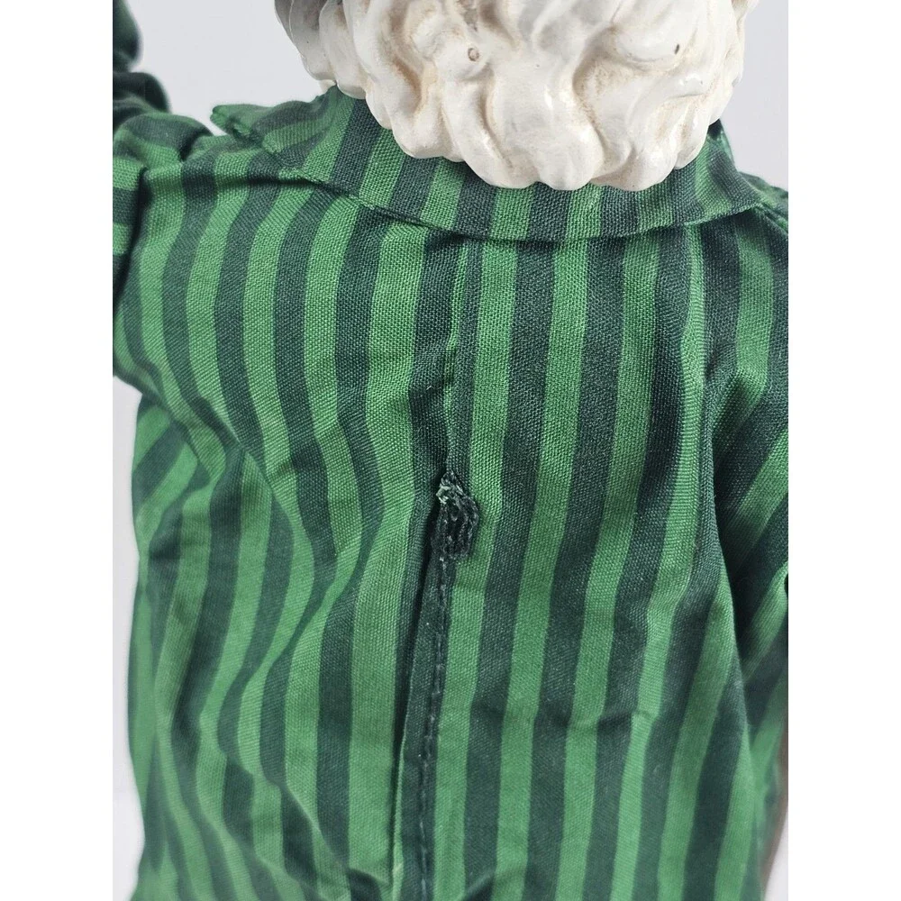 Clothtiques Possible Dreams Top O' The Mornin' St. Patrick's Irishman Santa